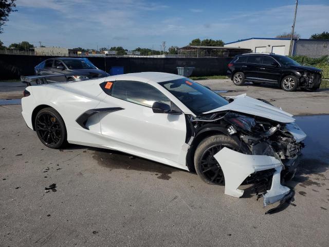 1G1YA2D41P5109386 - 2023 CHEVROLET CORVETTE STINGRAY 1LT WHITE photo 4