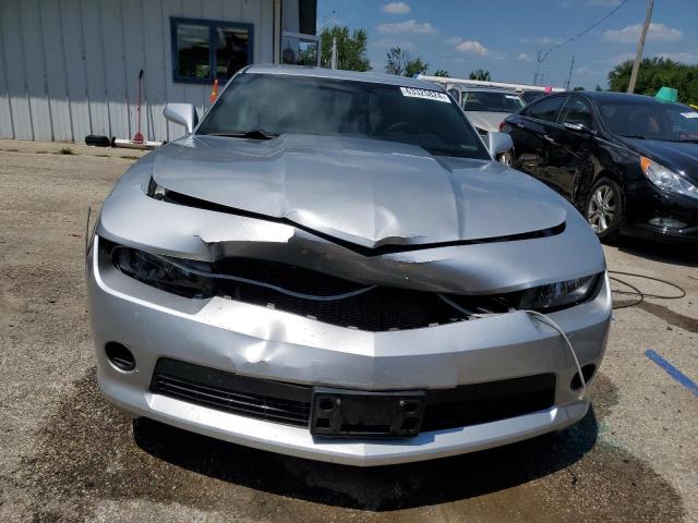 2G1FB1E38F9129253 - 2015 CHEVROLET CAMARO LS SILVER photo 5