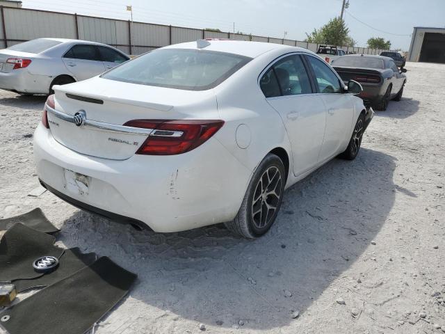 2G4GL5EX3H9118307 - 2017 BUICK REGAL SPORT TOURING WHITE photo 4