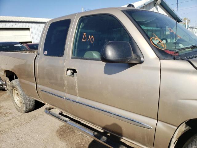 2GTEK19T241190350 - 2004 GMC NEW SIERRA K1500 TAN photo 9