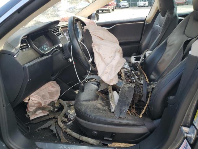 5YJSA1H11EFP61296 - 2014 TESLA MODEL S Boz foto 7