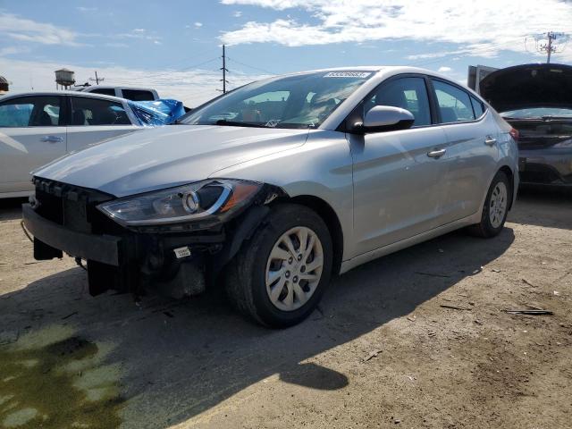 5NPD74LFXHH190053 - 2017 HYUNDAI ELANTRA SE SILVER photo 1