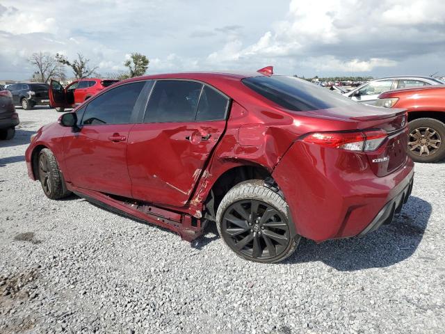 5YFP4MCE8SP236342 - 2025 TOYOTA COROLLA SE Kırmızı fotoğraf 2