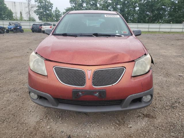 5Y2SL658X7Z413700 - 2007 PONTIAC VIBE RED photo 5