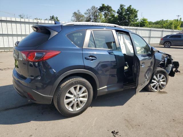 JM3KE4CY8F0538917 - 2015 MAZDA CX-5 TOURING BLUE photo 3