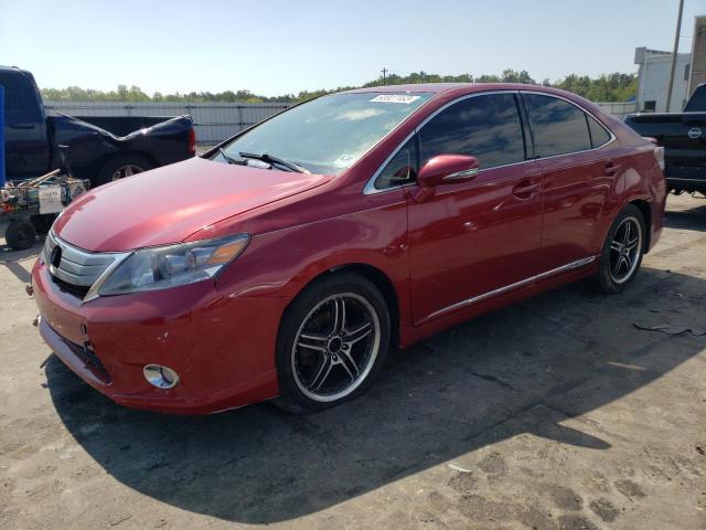 JTHBB1BA7A2020765 - 2010 LEXUS HS 250H RED photo 1