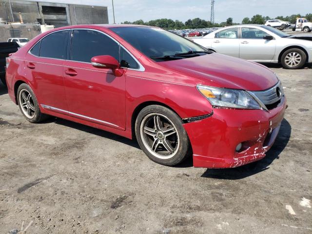 JTHBB1BA7A2020765 - 2010 LEXUS HS 250H RED photo 4