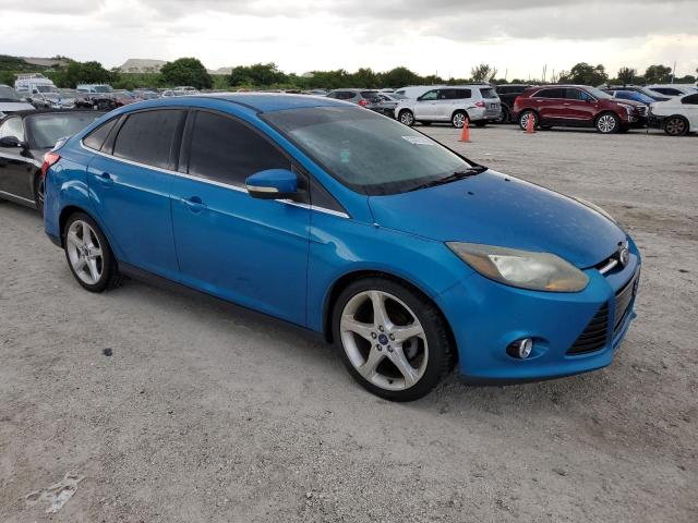 1FADP3J23DL359870 - 2013 FORD FOCUS TITANIUM BLUE photo 4