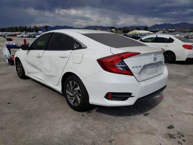 2HGFC2F70GH568323 - 2016 HONDA CIVIC EX WHITE photo 3