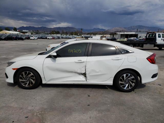 2HGFC2F70GH568323 - 2016 HONDA CIVIC EX WHITE photo 9