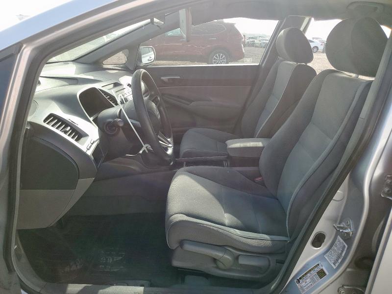 19XFA1F5XBE036577 - 2011 HONDA CIVIC LX SILVER photo 7