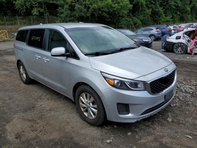 KNDMA5C13G6114162 - 2016 KIA SEDONA L SILVER photo 4