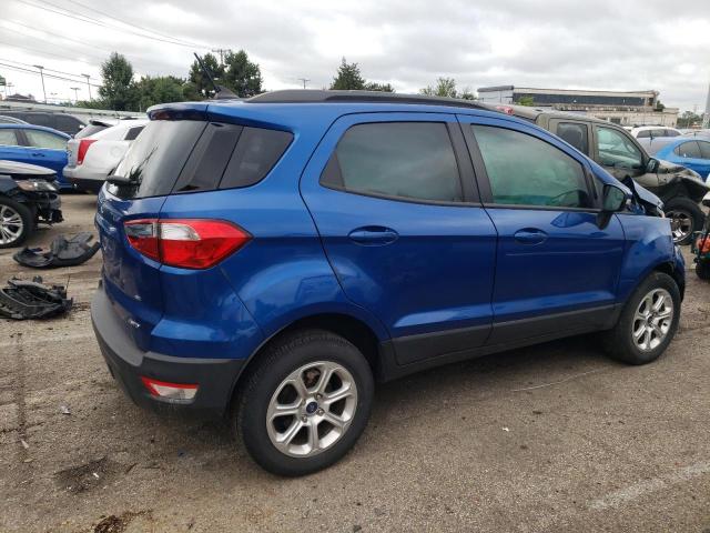 MAJ6S3GLXMC416301 - 2021 FORD ECOSPORT SE BLUE photo 3