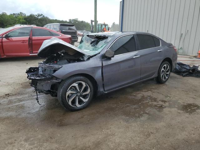 1HGCR2F92GA023113 - 2016 HONDA ACCORD EXL GRAY photo 1