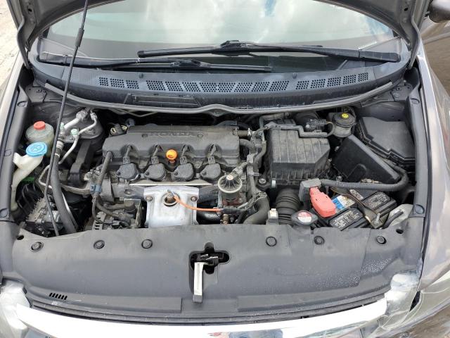 2HGFA1F60AH549558 - 2010 HONDA CIVIC LX-S ნაცრისფერი ფოტო 11