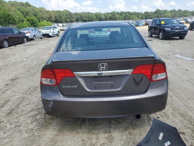 2HGFA1F60AH549558 - 2010 HONDA CIVIC LX-S ნაცრისფერი ფოტო 6