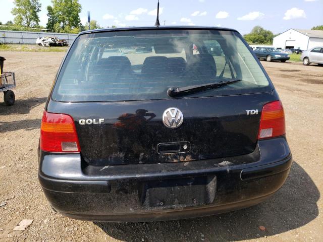 9BWGP61J424071806 - 2002 VOLKSWAGEN GOLF GLS TDI BLACK photo 6