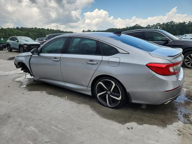 1HGCV1F34MA008710 - 2021 HONDA ACCORD SPORT SILVER photo 2