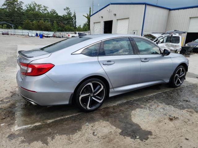 1HGCV1F34MA008710 - 2021 HONDA ACCORD SPORT SILVER photo 3