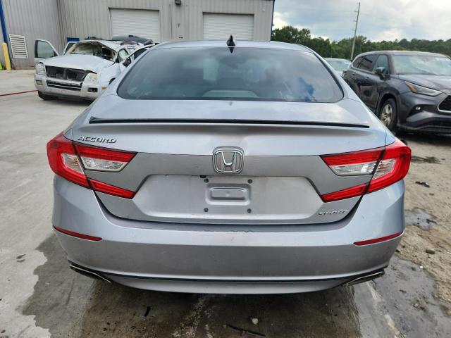1HGCV1F34MA008710 - 2021 HONDA ACCORD SPORT SILVER photo 6