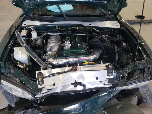 JM1NB353410212504 - 2001 MAZDA MX-5 MIATA BASE GREEN photo 11