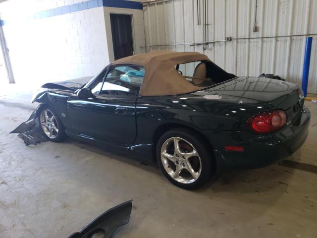 JM1NB353410212504 - 2001 MAZDA MX-5 MIATA BASE GREEN photo 2