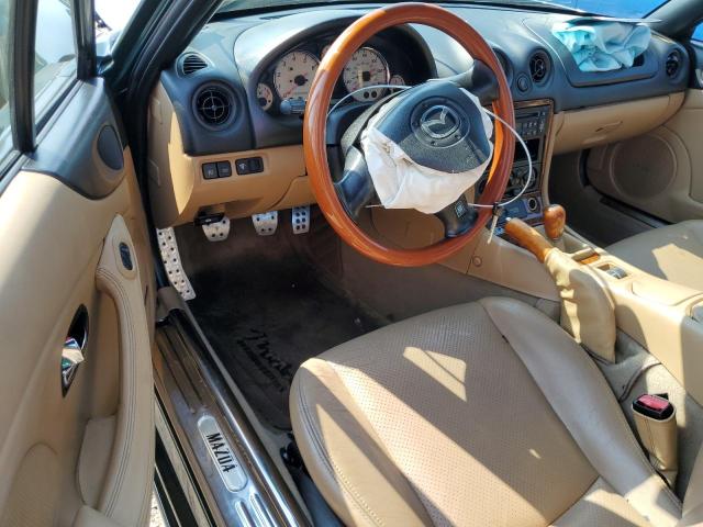 JM1NB353410212504 - 2001 MAZDA MX-5 MIATA BASE GREEN photo 8