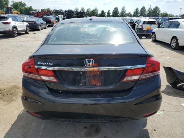 19XFB2F99DE022887 - 2013 HONDA CIVIC EXL BLACK photo 6