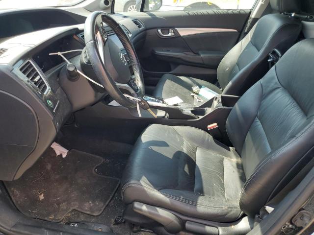 19XFB2F99DE022887 - 2013 HONDA CIVIC EXL BLACK photo 7
