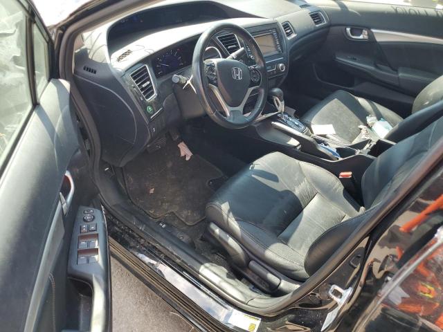 19XFB2F99DE022887 - 2013 HONDA CIVIC EXL BLACK photo 8