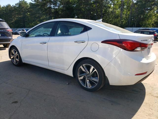 5NPDH4AE0FH581703 - 2015 HYUNDAI ELANTRA SE WHITE photo 2