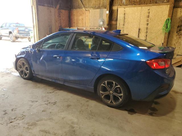 1G1BE5SM9K7101080 - 2019 CHEVROLET CRUZE LT ლურჯი ფოტო 2