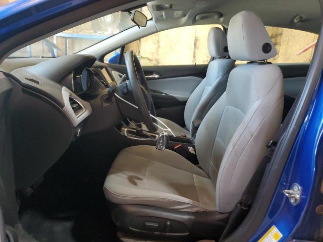 1G1BE5SM9K7101080 - 2019 CHEVROLET CRUZE LT ლურჯი ფოტო 7
