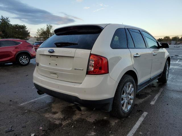 2FMDK3J9XDBB33939 - 2013 FORD EDGE SEL WHITE photo 4