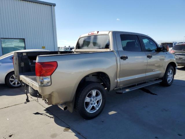 5TFEV54128X064566 - 2008 TOYOTA TUNDRA CREWMAX GOLD photo 3