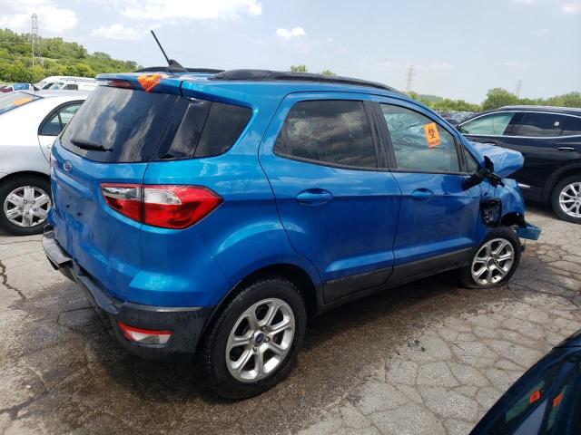 MAJ3S2GEXLC353472 - 2020 FORD ECOSPORT SE BLUE photo 3