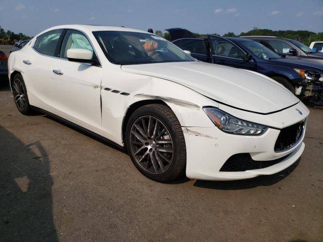 ZAM57XSA4F1154127 - 2015 MASERATI GHIBLI WHITE photo 4