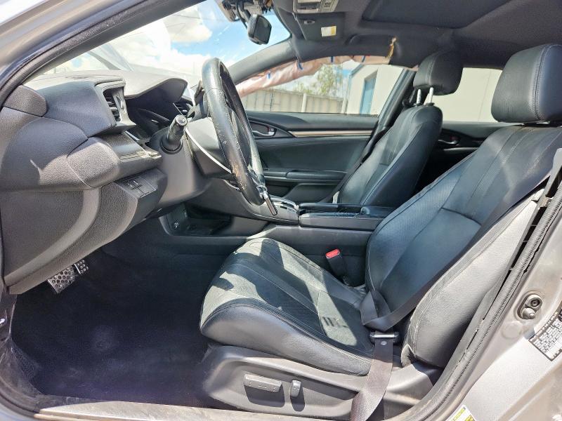 SHHFK7H99HU232107 - 2017 HONDA CIVIC SPORT TOURING SILVER photo 7