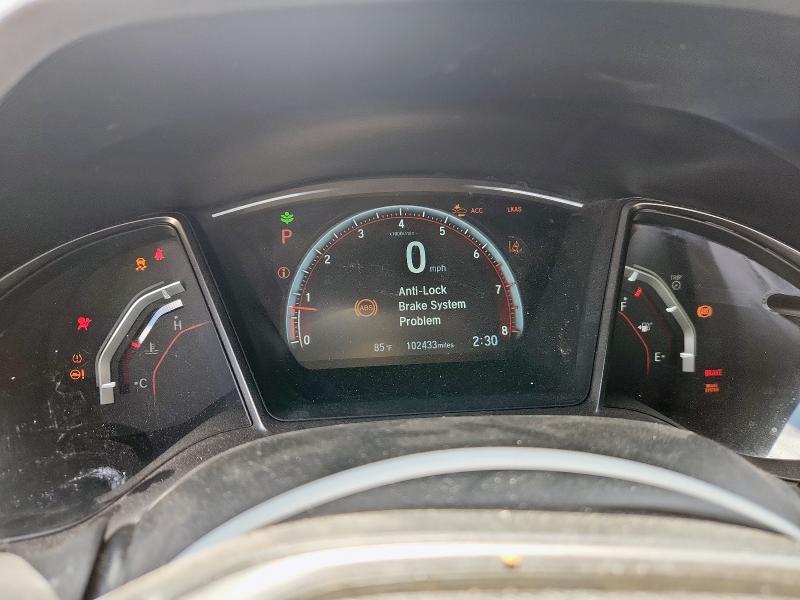 SHHFK7H99HU232107 - 2017 HONDA CIVIC SPORT TOURING SILVER photo 9