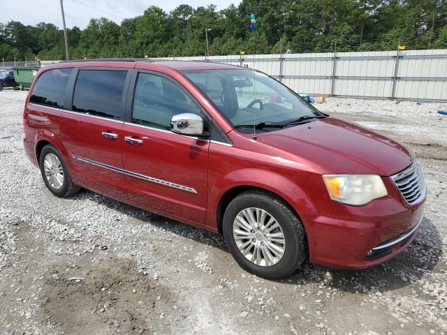 2C4RC1CG0CR117150 - 2012 CHRYSLER TOWN & COU TOURING L MAROON photo 4