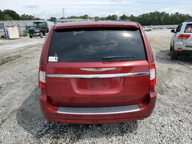 2C4RC1CG0CR117150 - 2012 CHRYSLER TOWN & COU TOURING L MAROON photo 6