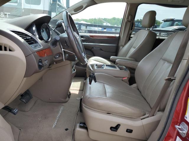 2C4RC1CG0CR117150 - 2012 CHRYSLER TOWN & COU TOURING L MAROON photo 7