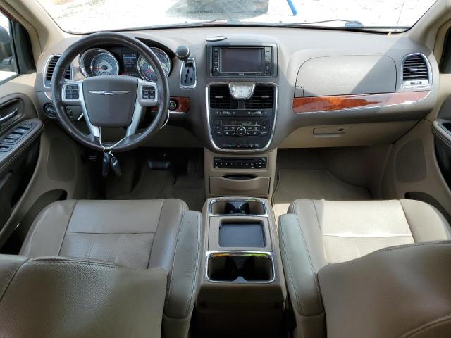 2C4RC1CG0CR117150 - 2012 CHRYSLER TOWN & COU TOURING L MAROON photo 8