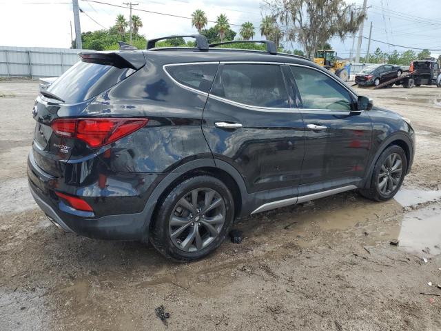 5XYZW4LA6JG566564 - 2018 HYUNDAI SANTA FE S BLACK photo 3