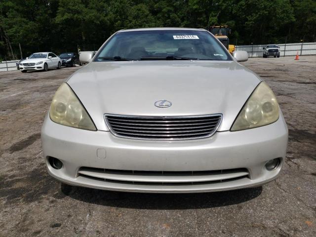 JTHBA30G655056991 - 2005 LEXUS ES 330 SILVER photo 5