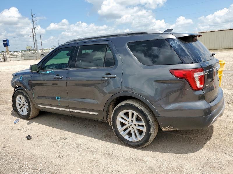 1FM5K7D81HGD52981 - 2017 FORD EXPLORER XLT 银色 照片 2