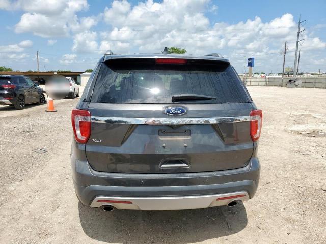 1FM5K7D81HGD52981 - 2017 FORD EXPLORER XLT 银色 照片 6