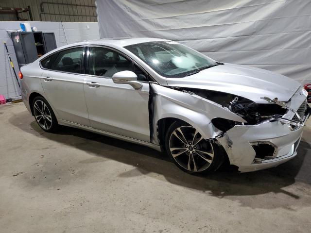 3FA6P0D96KR143462 - 2019 FORD FUSION TITANIUM 银色 照片 4