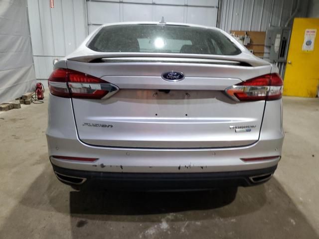 3FA6P0D96KR143462 - 2019 FORD FUSION TITANIUM 银色 照片 6