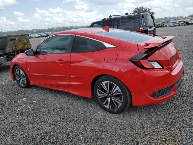 2HGFC3B79GH352188 - 2016 HONDA CIVIC EXL RED photo 2